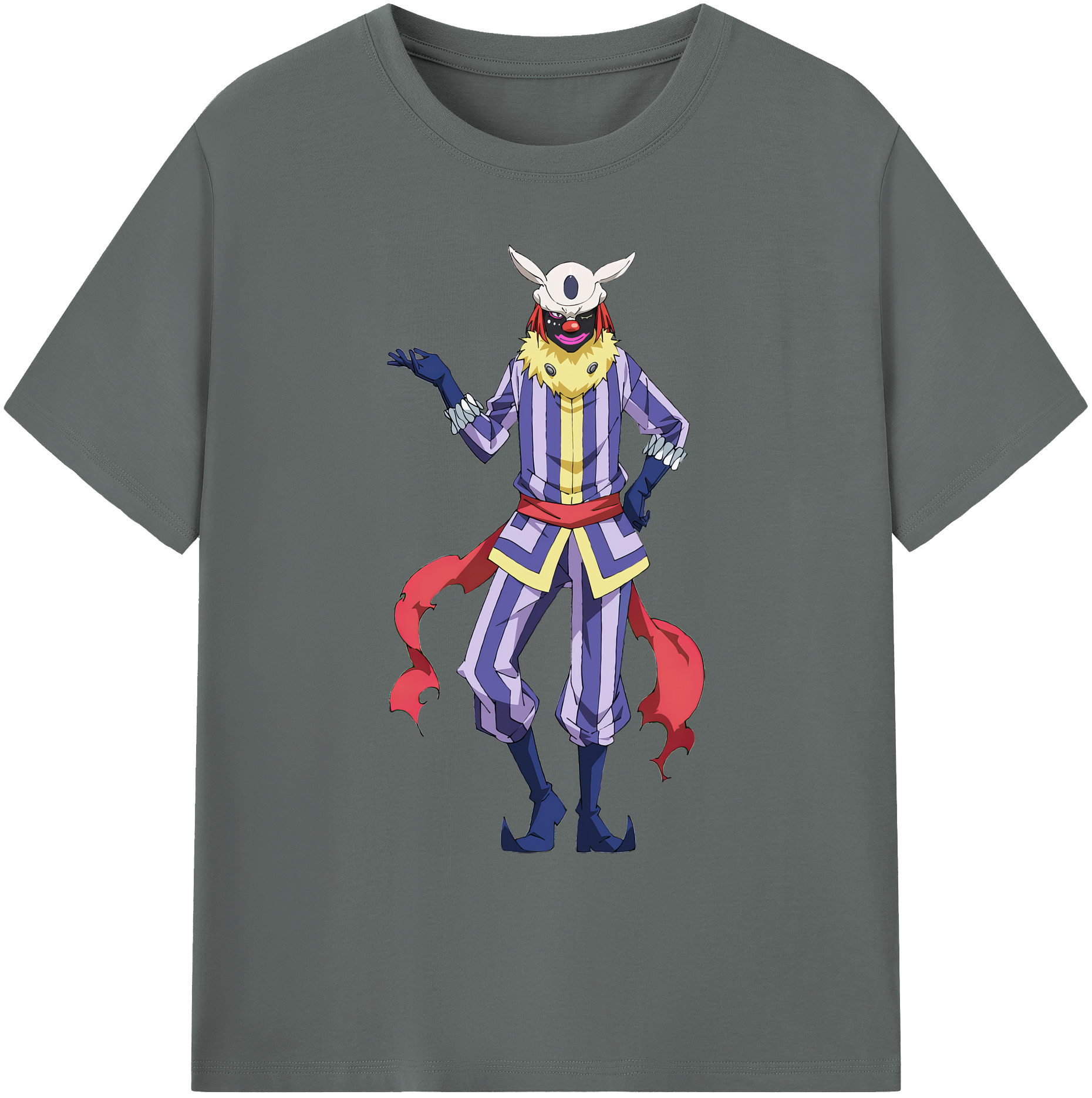 （画像用） 転スラ Regarding Reincarnated to Slime 綿100％ メンズ半袖Tシャツ｜肌触りやわらか＆通気性